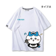 可愛いキャラ ゆるかわ トップス スイーツショップ ユニセックス 半袖Ｔシャツ