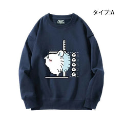 可愛いキャラ ゆるかわ トップス 身長を測る ユニセックス 長袖 スウェット