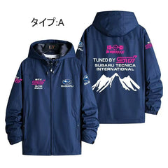 バイカースタイル アウター 機能レーシング風 メンズ 防風 防寒 レーシングジャケット