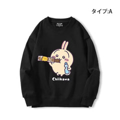 可愛いキャラ ゆるかわ トップス お菓子 ユニセックス 長袖 スウェット