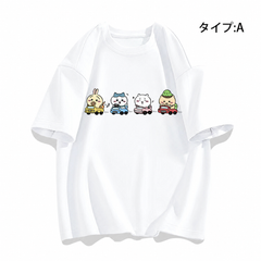 可愛いキャラ ゆるかわ トップス 新米運転手 ユニセックス 半袖Ｔシャツ