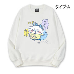 可愛いキャラ ゆるかわ トップス 楽しいゲーム ユニセックス 長袖 スウェット
