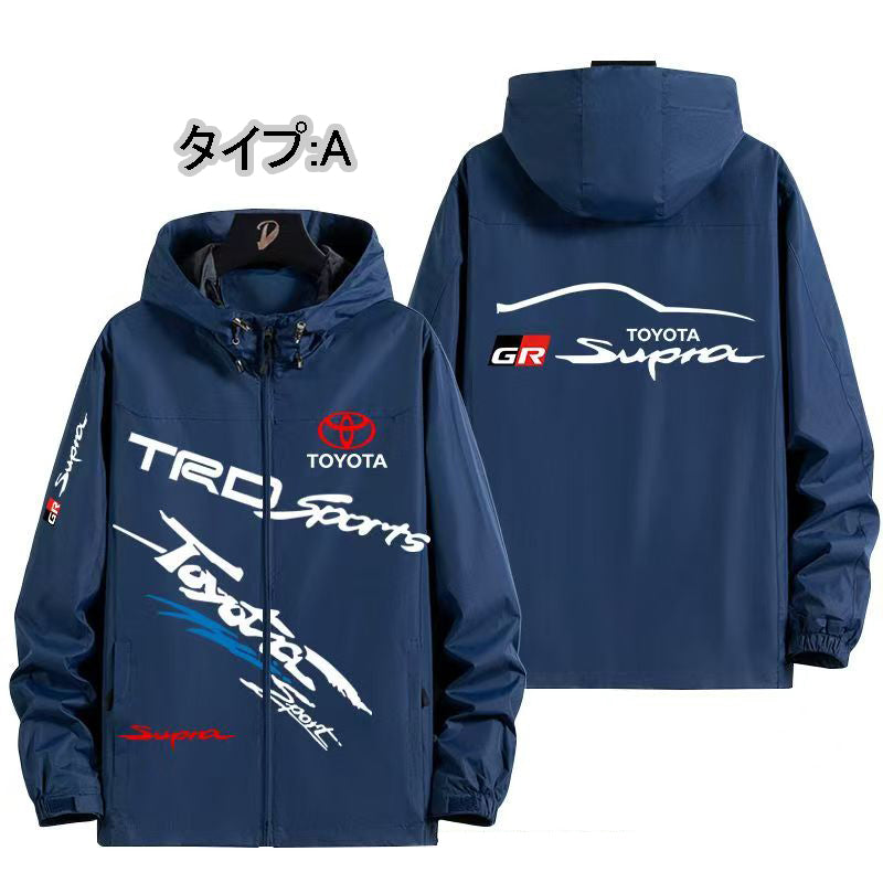 バイカースタイル アウター  アグレッシブスポーツジャケット メンズ 防風 防寒 レーシングジャケット