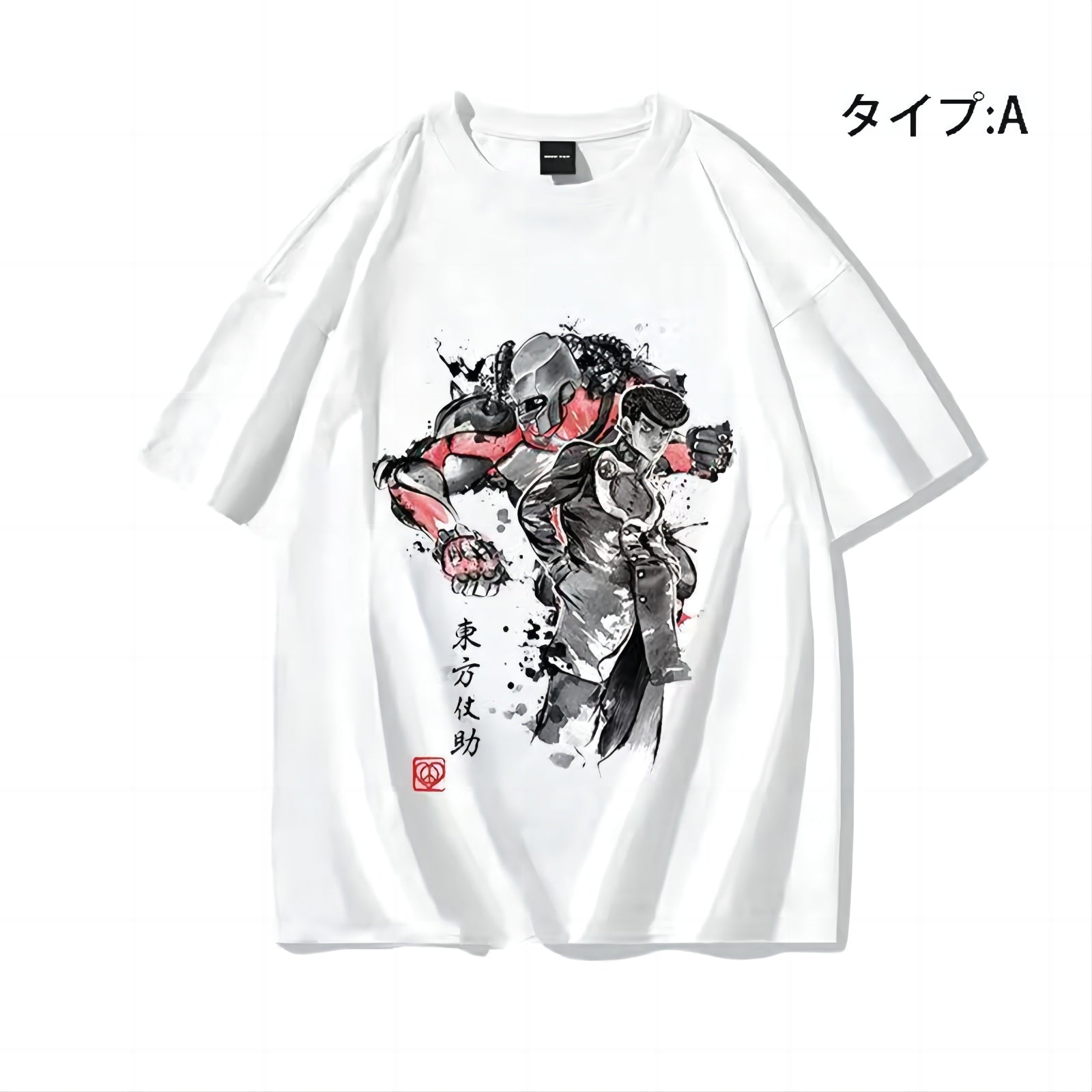 スタンド使い イラスト トップス STANDPOWER ユニセックス 半袖 Ｔシャツ
