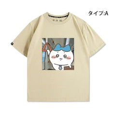 可愛いキャラ ゆるかわ トップス 会社員 ユニセックス 半袖Ｔシャツ