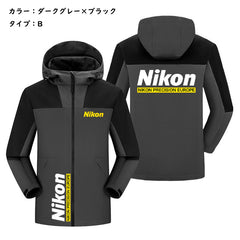 カメラマンシリーズ アウター カメラブランド風デザイン メンズ 防風 防寒 ジャケット