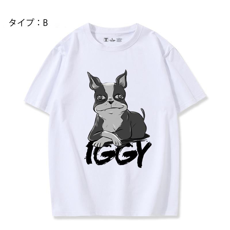 JOJOシリーズ トップス IGGY ユニセックス 半袖Ｔシャツ