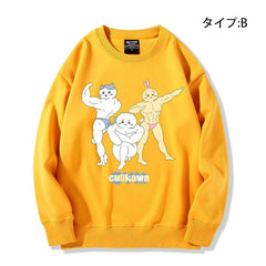 可愛いキャラ ゆるかわ トップス GYM ユニセックス 長袖 スウェット