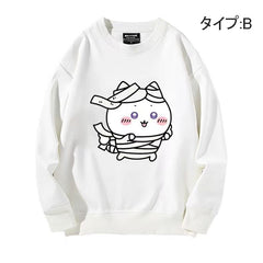 可愛いキャラ ゆるかわ トップス ロールプレイ ユニセックス 長袖 スウェット