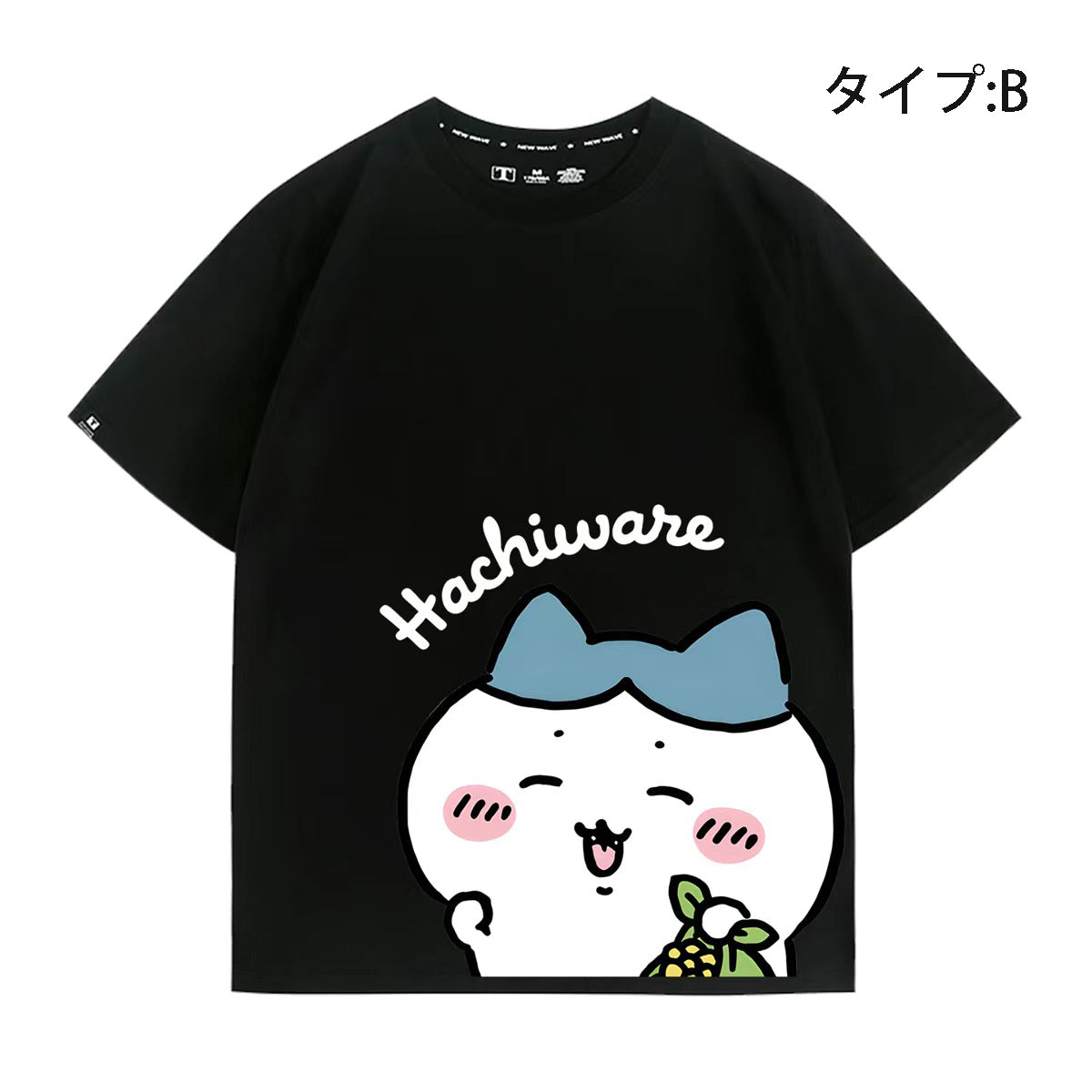 可愛いキャラ ゆるかわ トップス 役作業 ユニセックス 半袖Ｔシャツ