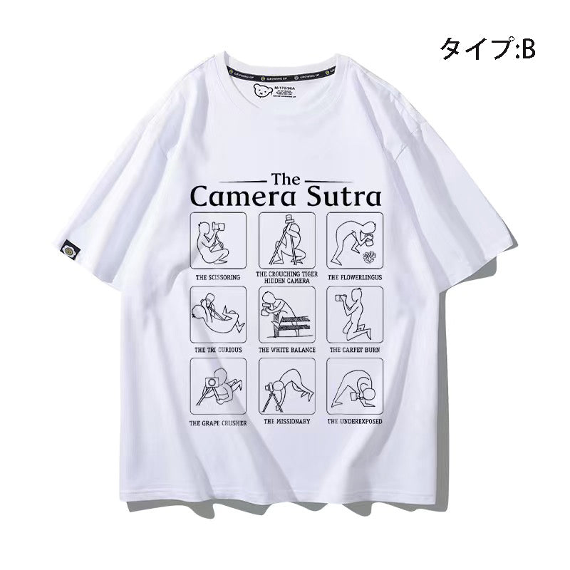 カメラマンシリーズ トップス Camera Sutra ユニセックス 半袖 Ｔシャツ