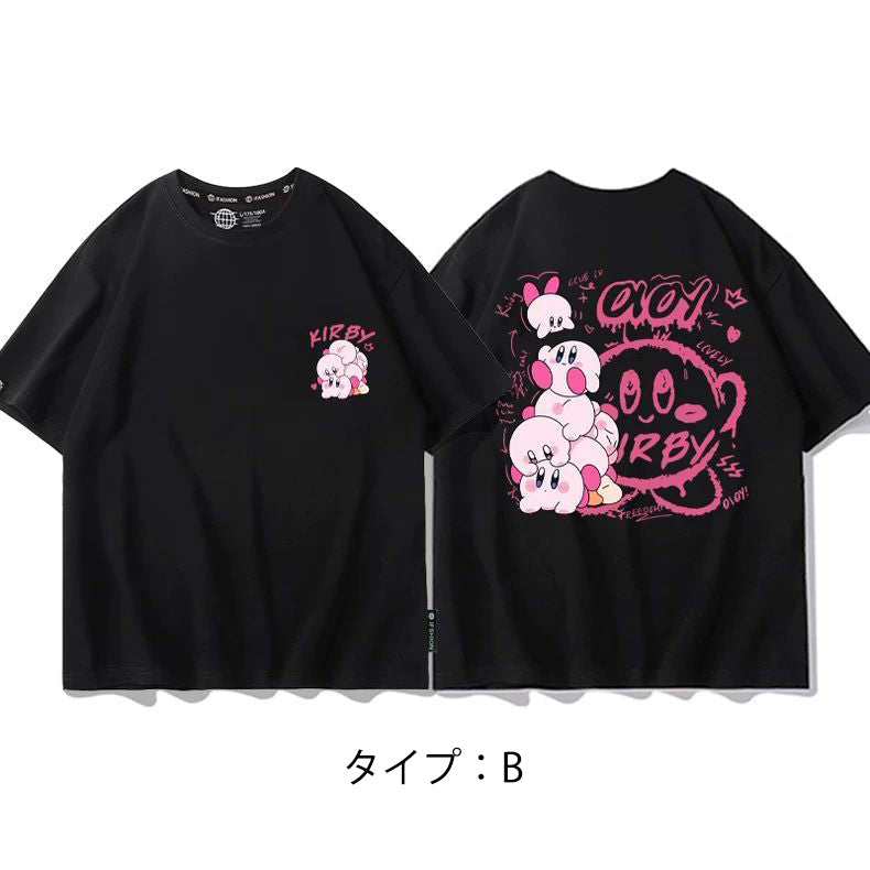 キャラクターシリーズ トップス カービィ ‌ユニセックス 半袖Ｔシャツ