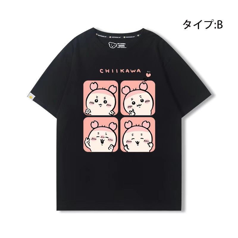 可愛いキャラ ゆるかわ トップス 楽しい時間  ユニセックス 半袖Ｔシャツ