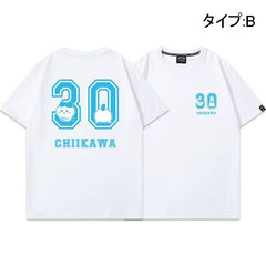 可愛いキャラ ゆるかわ トップス 数字遊び ユニセックス 半袖Ｔシャツ