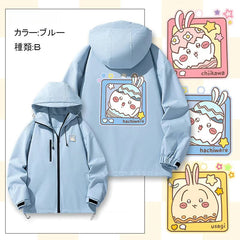 可愛いキャラ ゆるかわ ジャケット 生まれる ユニセックス プリント カジュアル アウター