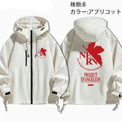 キャラクター トップス  WILLE メンズ 防風 防寒 アニメジャケット