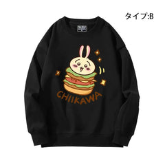 可愛いキャラ ゆるかわ トップス HAMBURG ユニセックス 長袖 スウェット