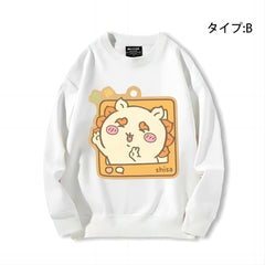 可愛いキャラ ゆるかわ トップス 写真 ユニセックス 長袖 スウェット