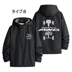 バイカースタイル カッコいい 車好き向け メンズ 防風 防寒 レーシングジャケット