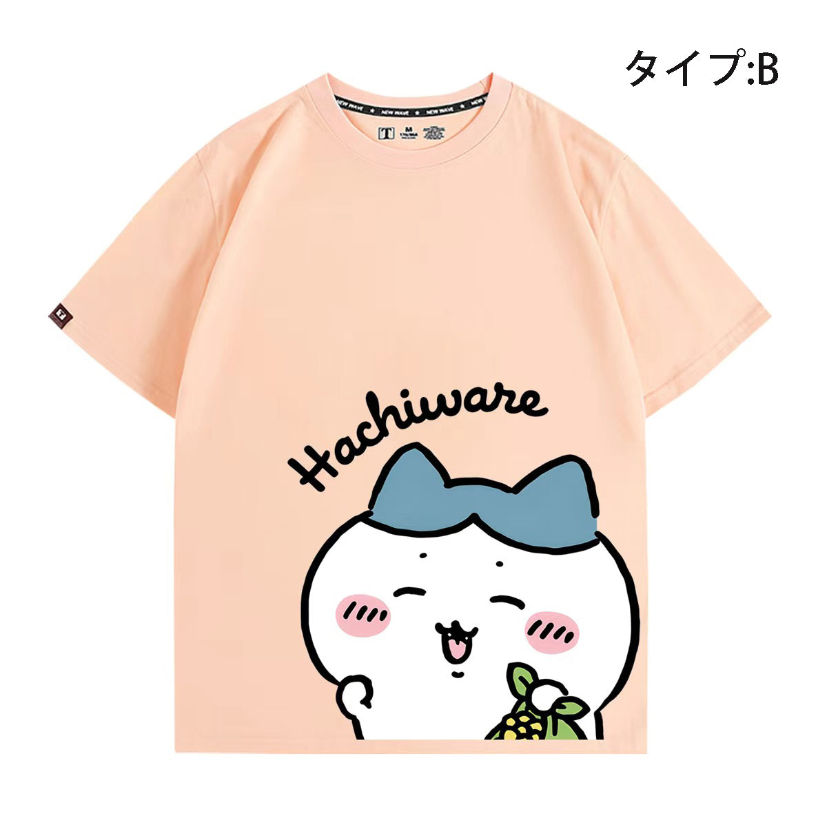 可愛いキャラ ゆるかわ トップス 役作業 ユニセックス 半袖Ｔシャツ