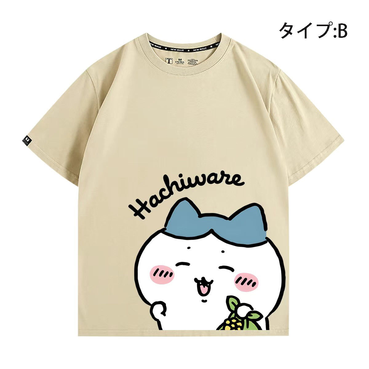 可愛いキャラ ゆるかわ トップス 役作業 ユニセックス 半袖Ｔシャツ