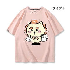 可愛いキャラ ゆるかわ トップス 旅行 ユニセックス 半袖Ｔシャツ