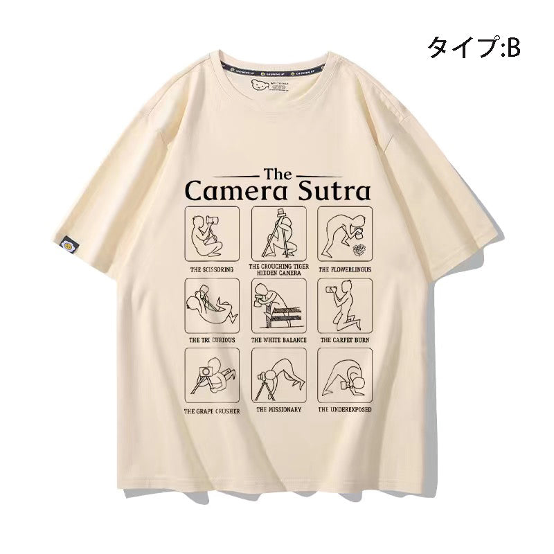カメラマンシリーズ トップス Camera Sutra ユニセックス 半袖 Ｔシャツ