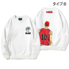 キャラクター トップス バスケットボールファン ユニセックス 長袖 スウェット