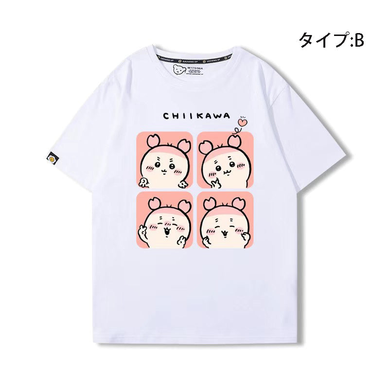 可愛いキャラ ゆるかわ トップス 楽しい時間  ユニセックス 半袖Ｔシャツ