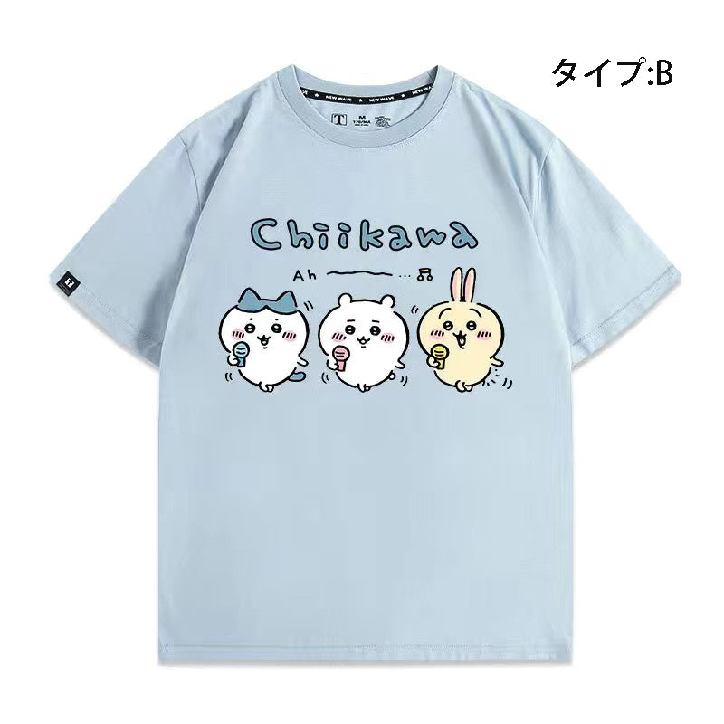 可愛いキャラ ゆるかわ トップス リラックス タイム ユニセックス 半袖Ｔシャツ