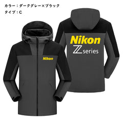 カメラマンシリーズ アウター カメラブランド風デザイン メンズ 防風 防寒 ジャケット