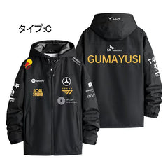 バイカースタイル アウター ハイエンドスポーツ メンズ 防風 防寒 レーシングジャケット