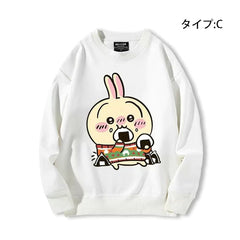 可愛いキャラ ゆるかわ トップス クリスマス ユニセックス 長袖 スウェット