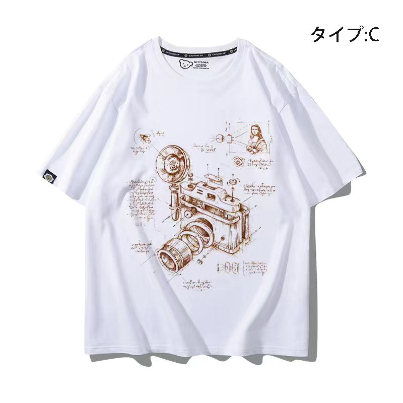 カメラマンシリーズ トップス Camera Sutra ユニセックス 半袖 Ｔシャツ