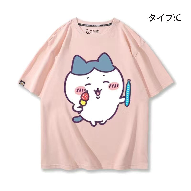 可愛いキャラ ゆるかわ トップス お菓子 ユニセックス 半袖Ｔシャツ