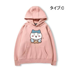 可愛いキャラ ゆるかわ トップス 仲の良い友達 ユニセックス 長袖 パーカー