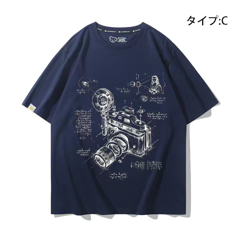 カメラマンシリーズ トップス Camera Sutra ユニセックス 半袖 Ｔシャツ