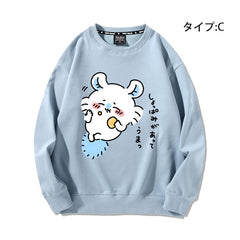 可愛いキャラ ゆるかわ トップス お菓子 ユニセックス 長袖 スウェット