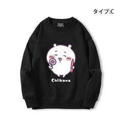 可愛いキャラ ゆるかわ トップス お菓子 ユニセックス 長袖 スウェット