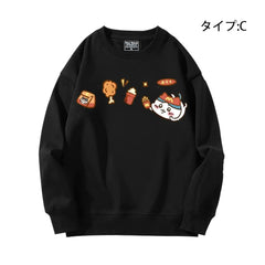 可愛いキャラ ゆるかわ トップス HAMBURG ユニセックス 長袖 スウェット
