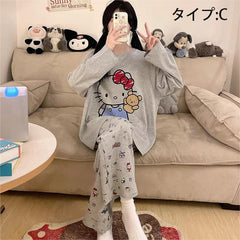 可愛いキャラ ゆるかわ アニメキャラ レディース セットアップ