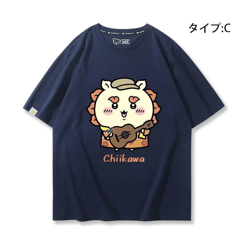 可愛いキャラ ゆるかわ トップス 楽団 ユニセックス 半袖Ｔシャツ