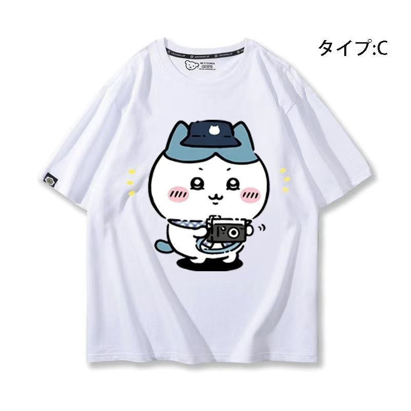 可愛いキャラ ゆるかわ トップス 遠足 ユニセックス 半袖Ｔシャツ