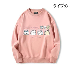 可愛いキャラ ゆるかわ トップス いい仲間 ユニセックス 長袖 スウェット