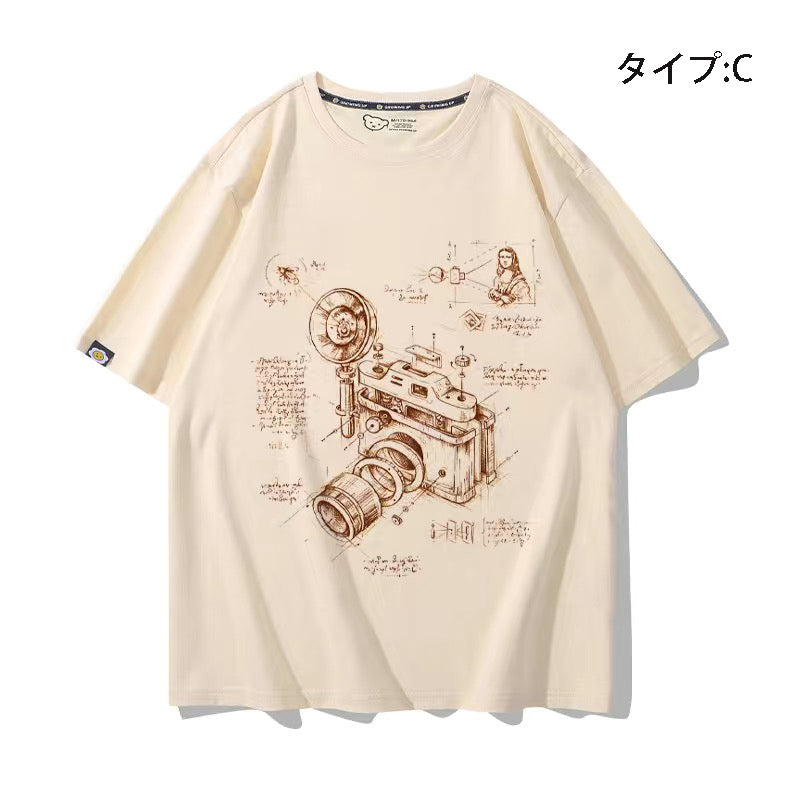 カメラマンシリーズ トップス Camera Sutra ユニセックス 半袖 Ｔシャツ