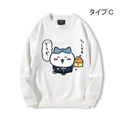可愛いキャラ ゆるかわ トップス 大変な一日 ユニセックス 長袖 スウェット