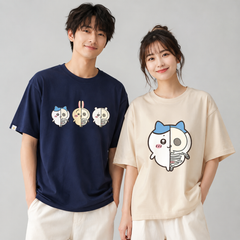 可愛いキャラ ゆるかわ トップス 身体構造 ユニセックス 半袖Ｔシャツ