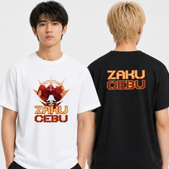 キャラクター トップス モビルスーツ風 レトロデザイン ユニセックス 半袖 Ｔシャツ