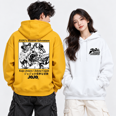 【薄手・裏起毛から選べる】スタンド使い イラスト トップス ジョジョ親子 ユニセックス 長袖 パーカー