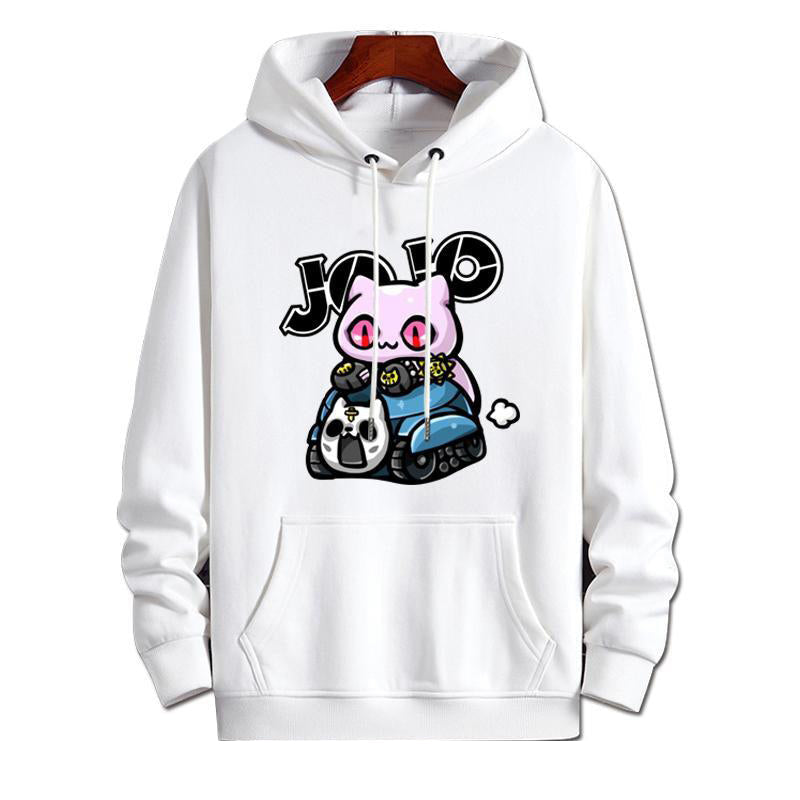 スタンド使い イラスト トップス Killer Queen ユニセックス フード付き パーカー その１